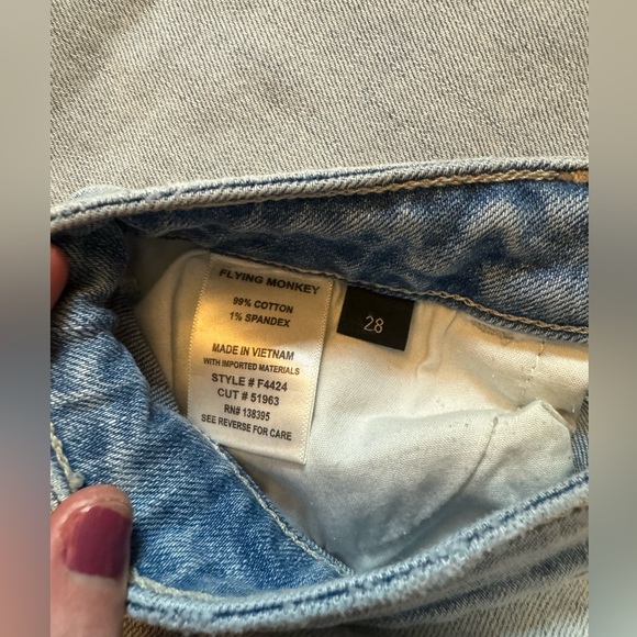 Boyfriend Jeans from Nana Macs - Flying MonkeyBrand  - Size 28 - Picture 6 of 7